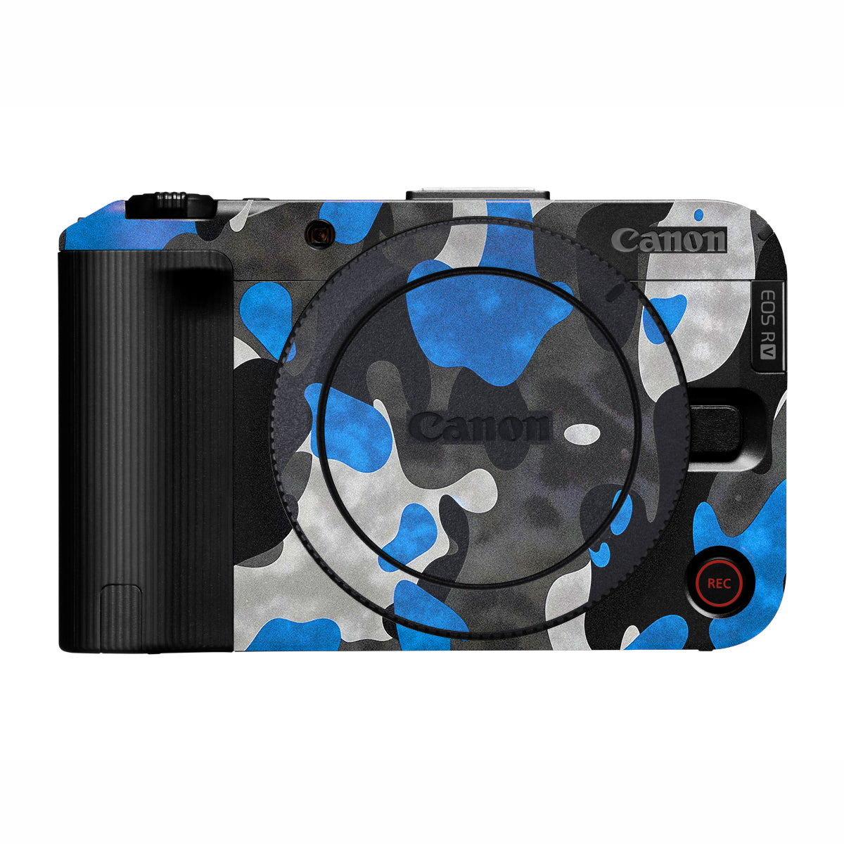 Blue Grey Camo Canon EOS R50V Camera Skin