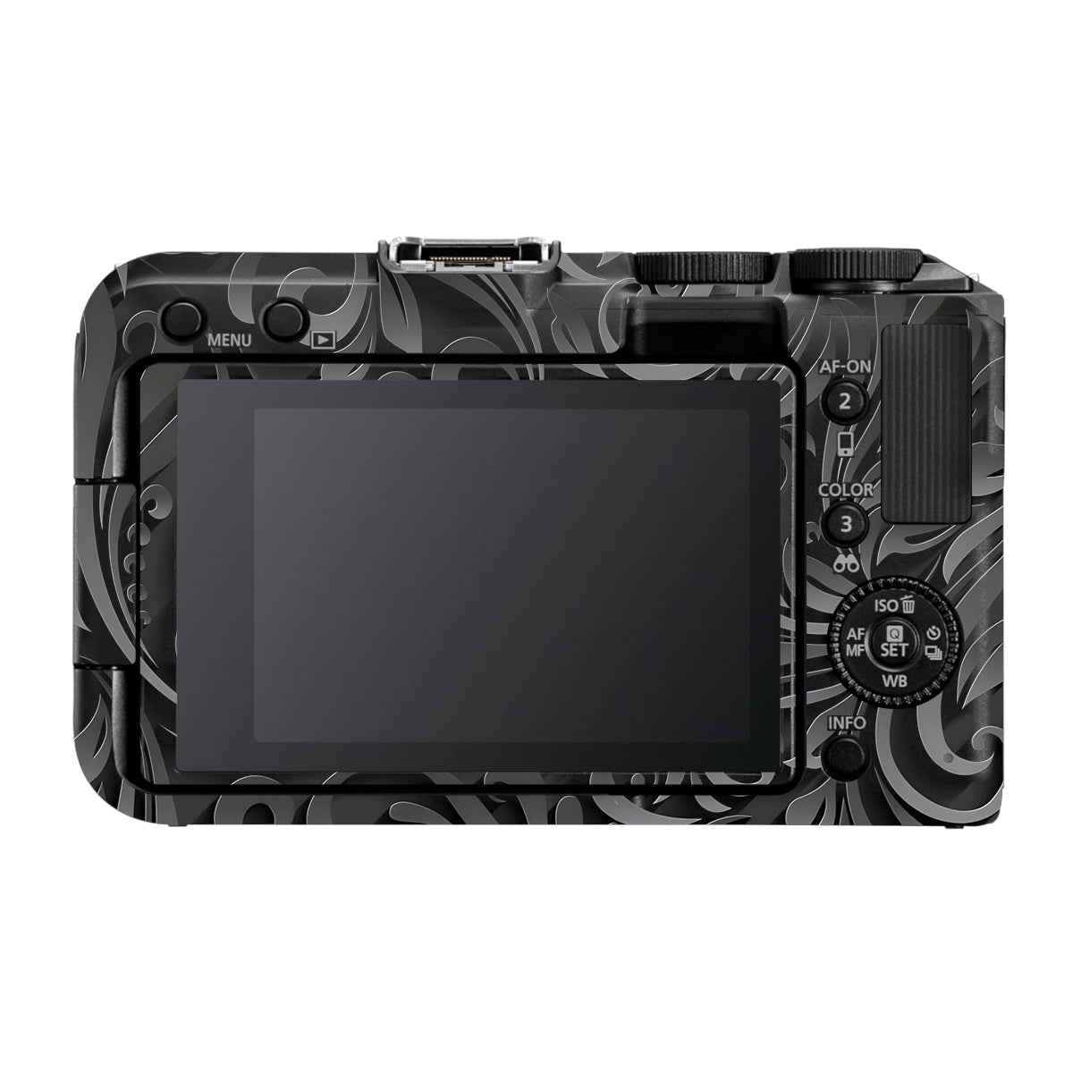 Shadow Swirl Canon EOS R50V Camera Skin