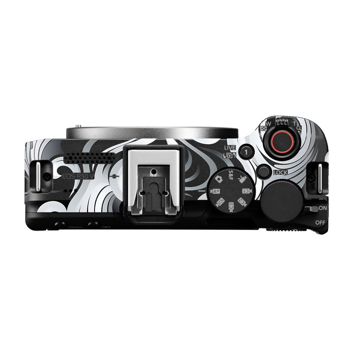 Smoke Swirl Canon EOS R50V Camera Skin