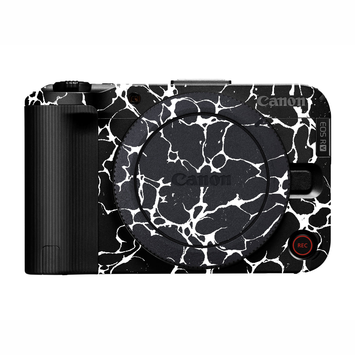 White Web Canon EOS R50V Camera Skin