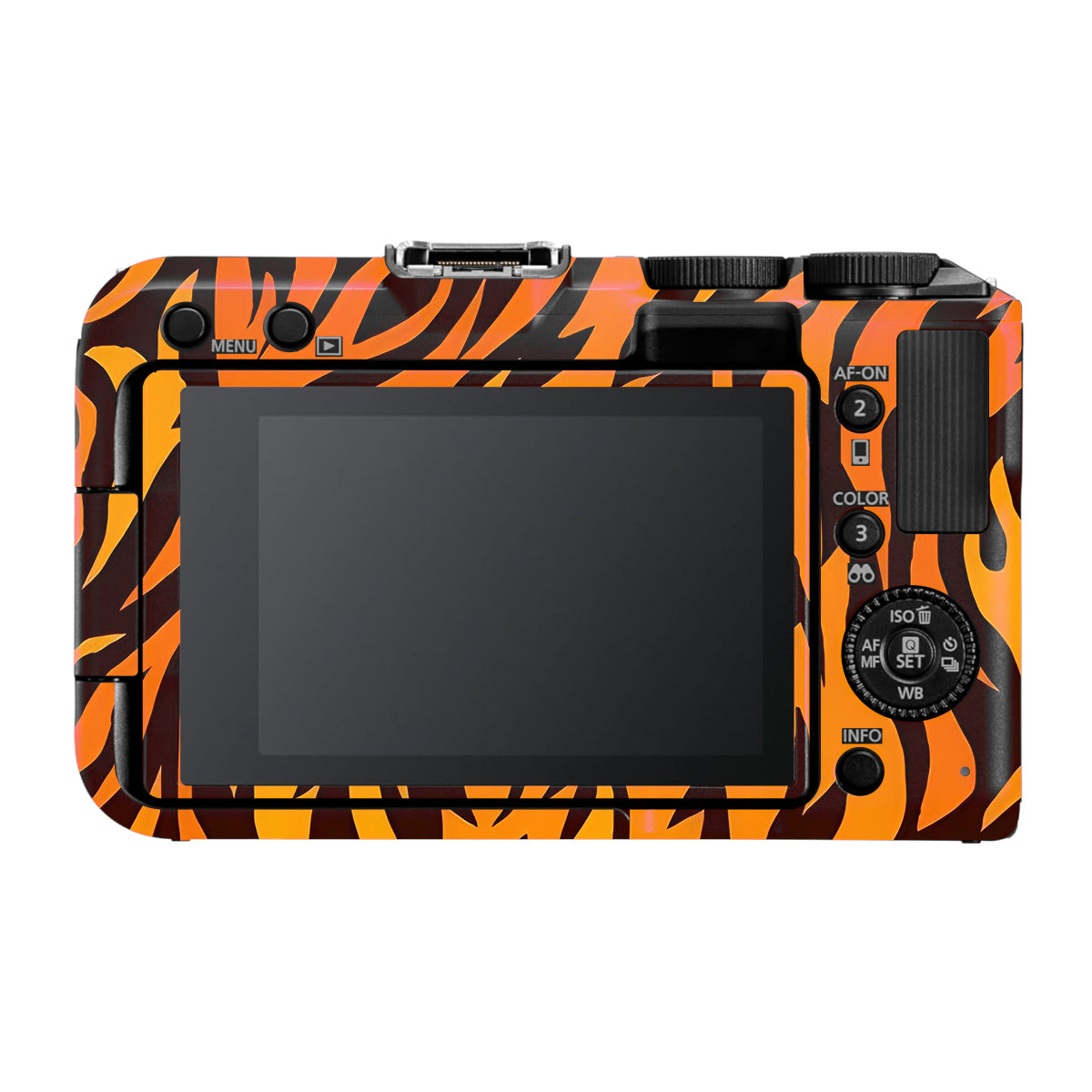 Wild Tiger Stripes Canon EOS R50V Camera Skin