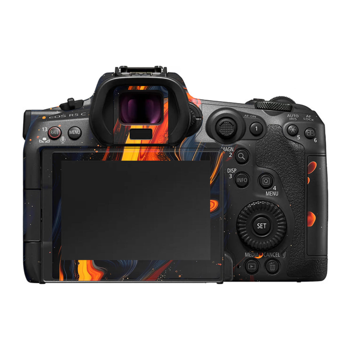 Lava Marble Canon EOS R5 C Camera Skin