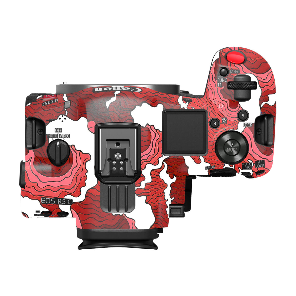 Cherry Waves Canon EOS R5 C Camera Skin