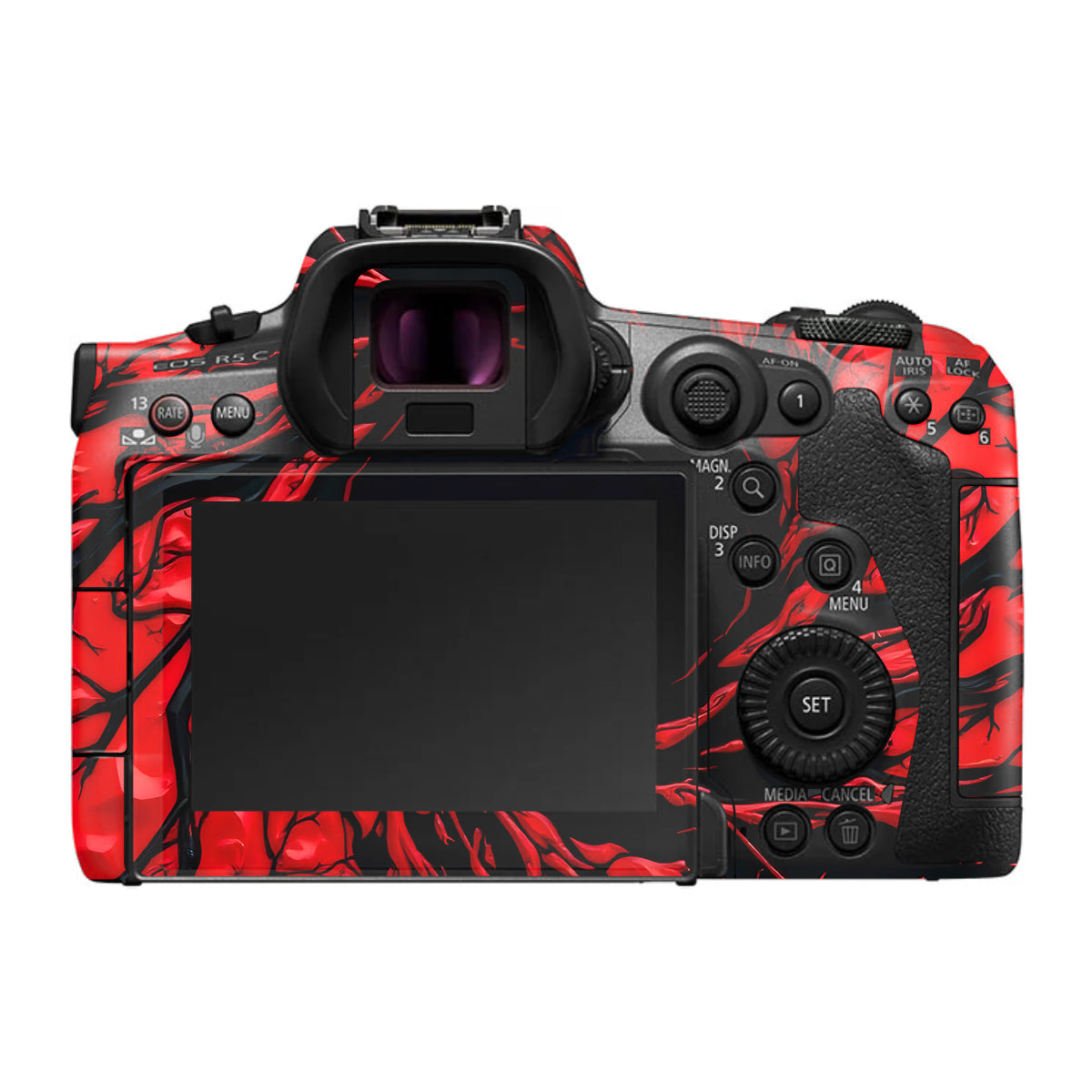 Venom Red Canon EOS R5 C Camera Skin