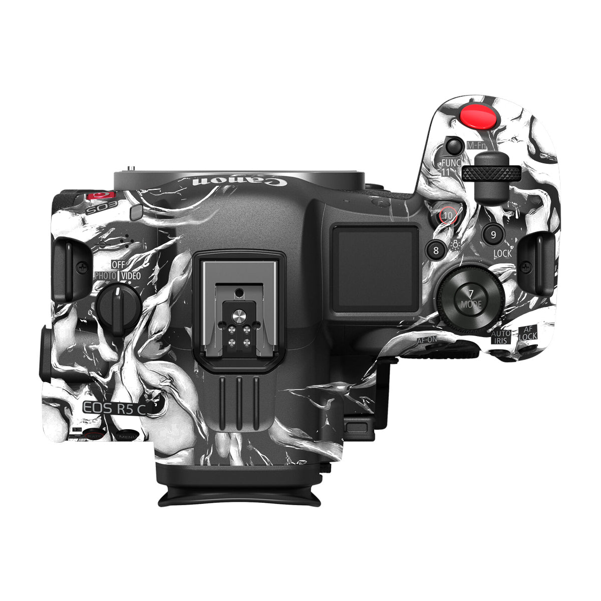 Venom Black Canon EOS R5 C Camera Skin