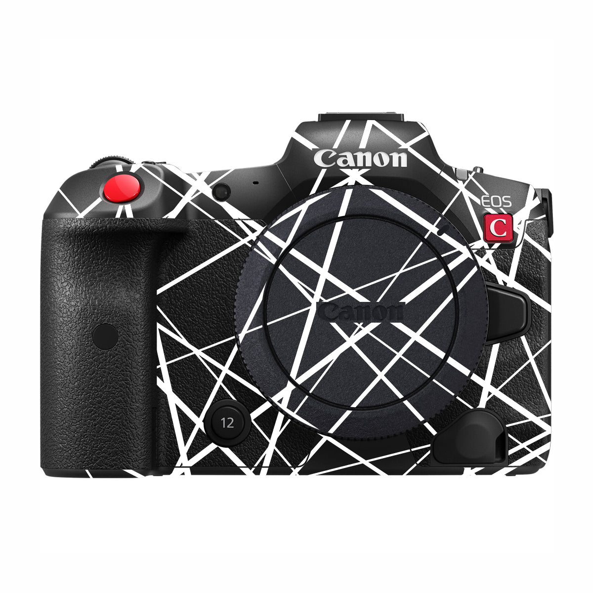 Mono Grid Canon EOS R5 C Camera Skin