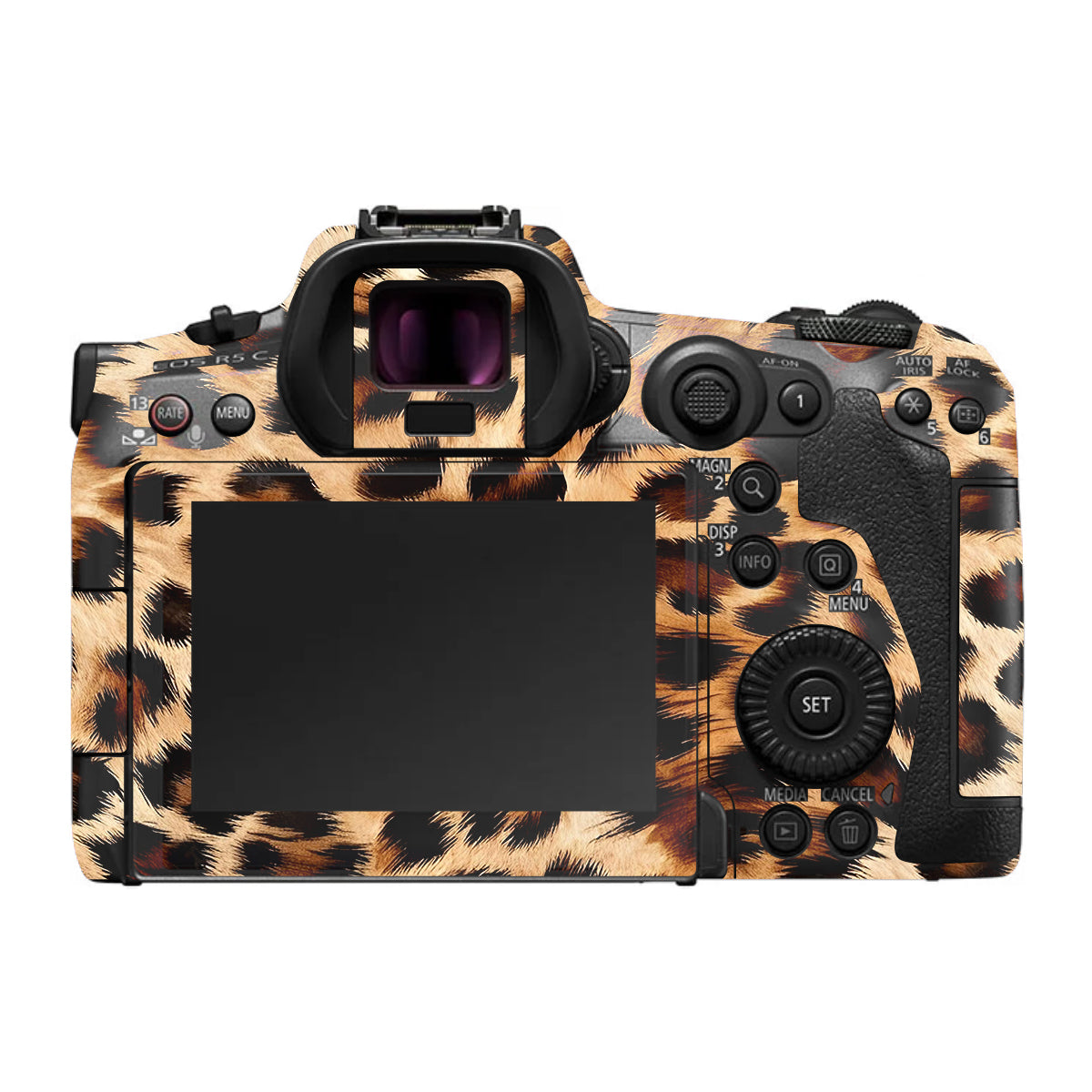 Classic Leopard Spots Canon EOS R5 C Camera Skin