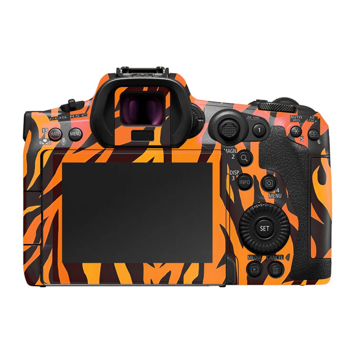Wild Tiger Stripes Canon EOS R5 C Camera Skin