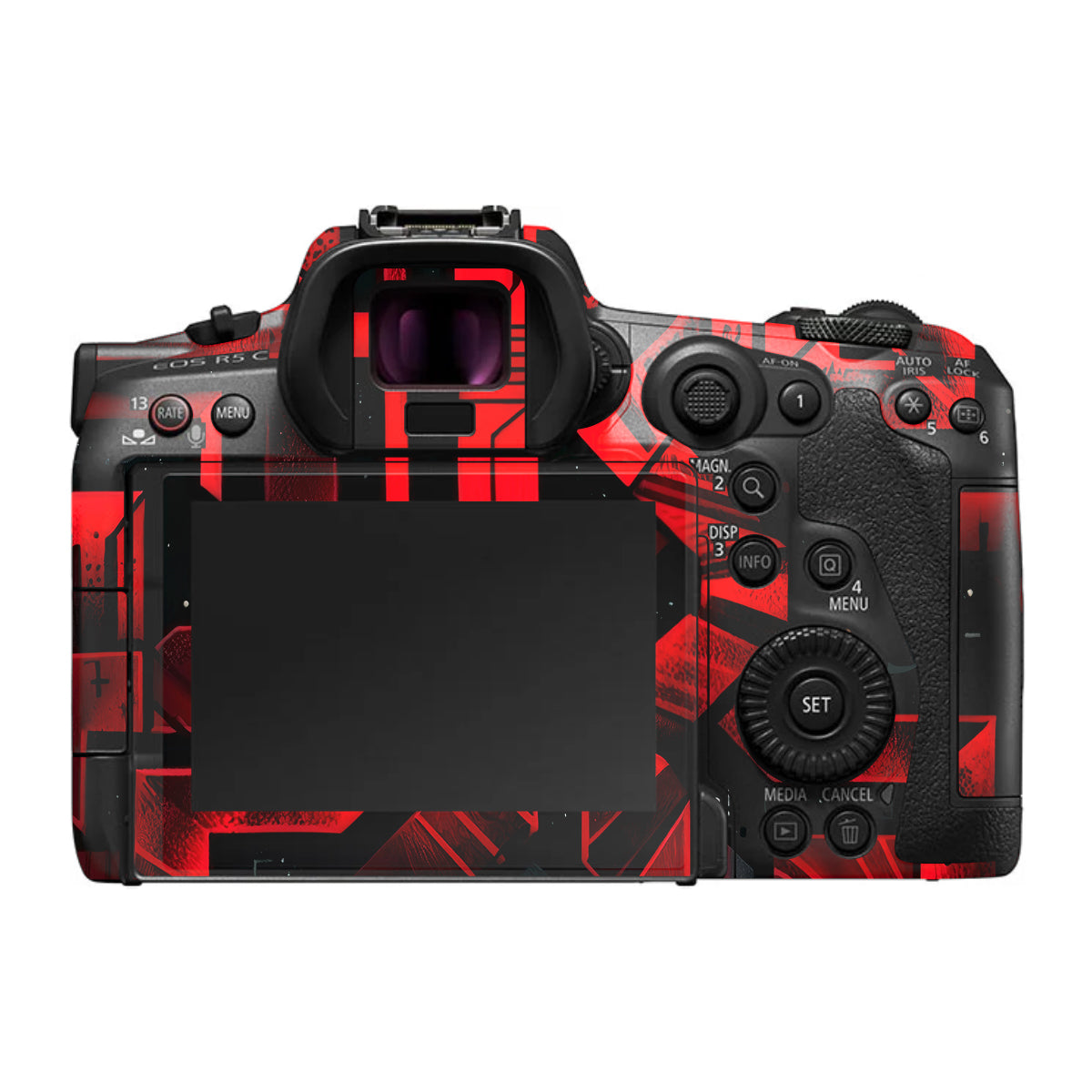 Cyber Maze Circuit Canon EOS R5 C Camera Skin
