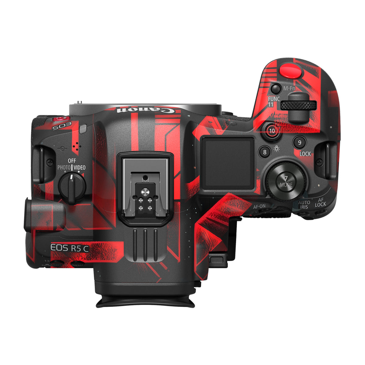 Cyber Maze Circuit Canon EOS R5 C Camera Skin