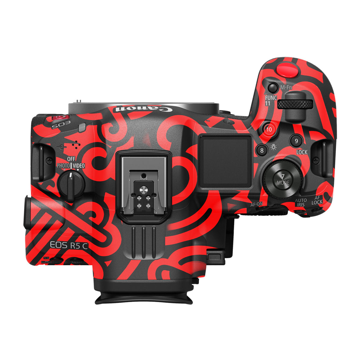 Vortex Signal Canon EOS R5 C Camera Skin