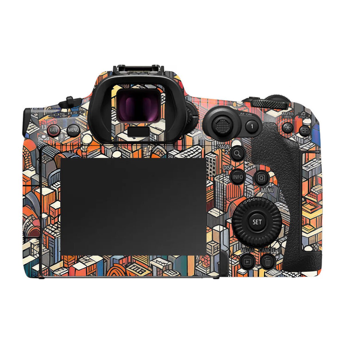 Isometric Cityscape Canon EOS R5 C Camera Skin