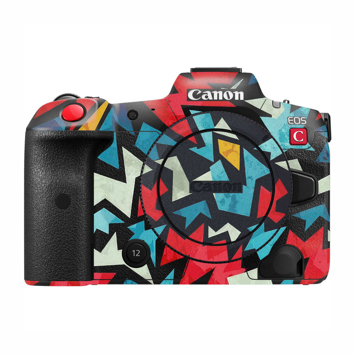 Pop Art Lightning Canon EOS R5 C Camera Skin