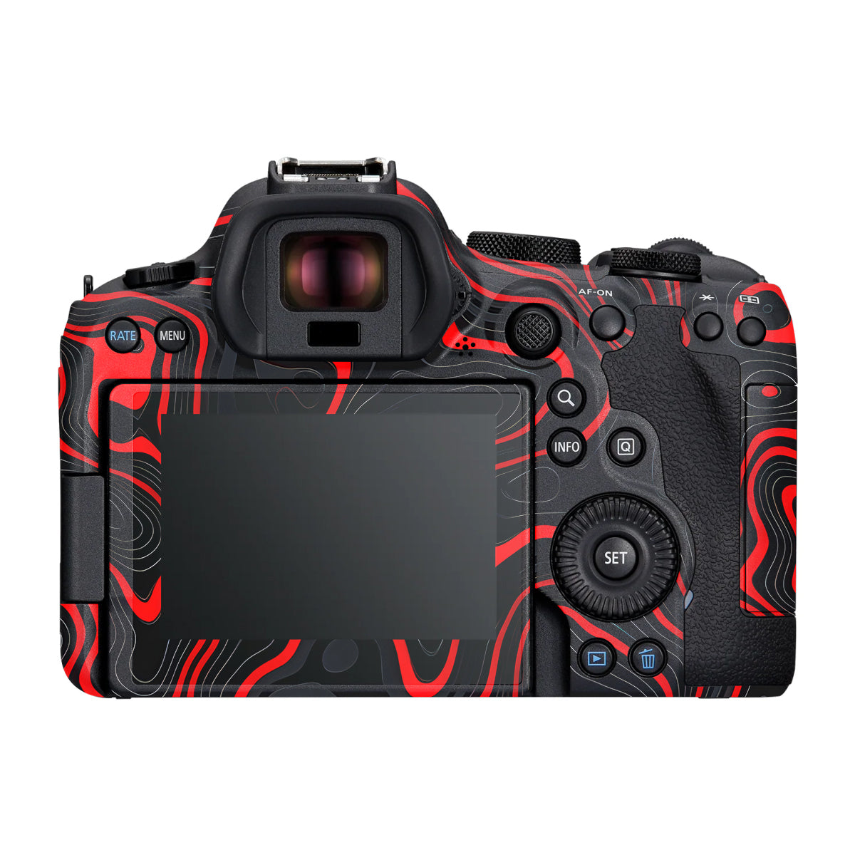 Crimson Waves Canon R6 Mark III Camera Skin