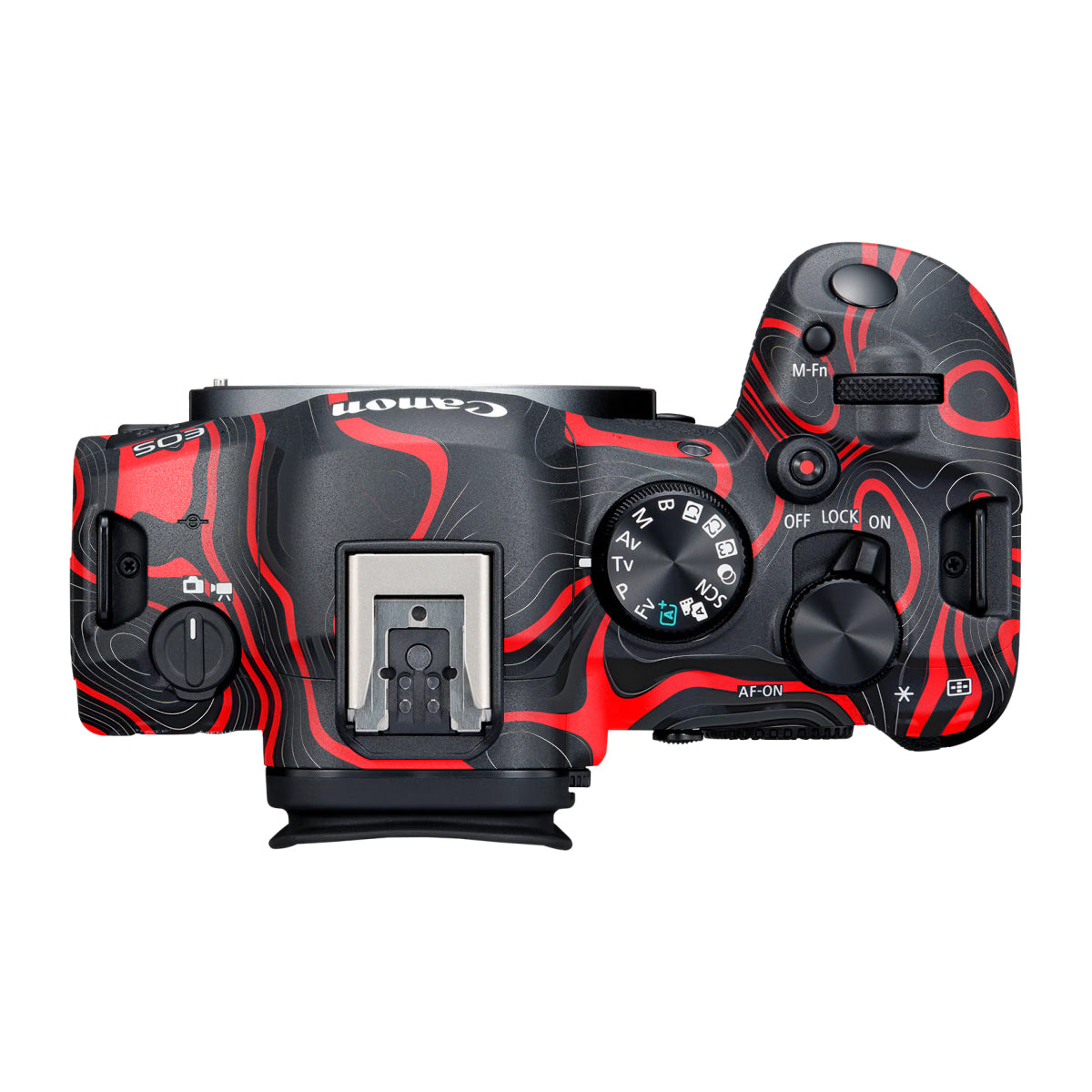 Crimson Waves Canon R6 Mark III Camera Skin
