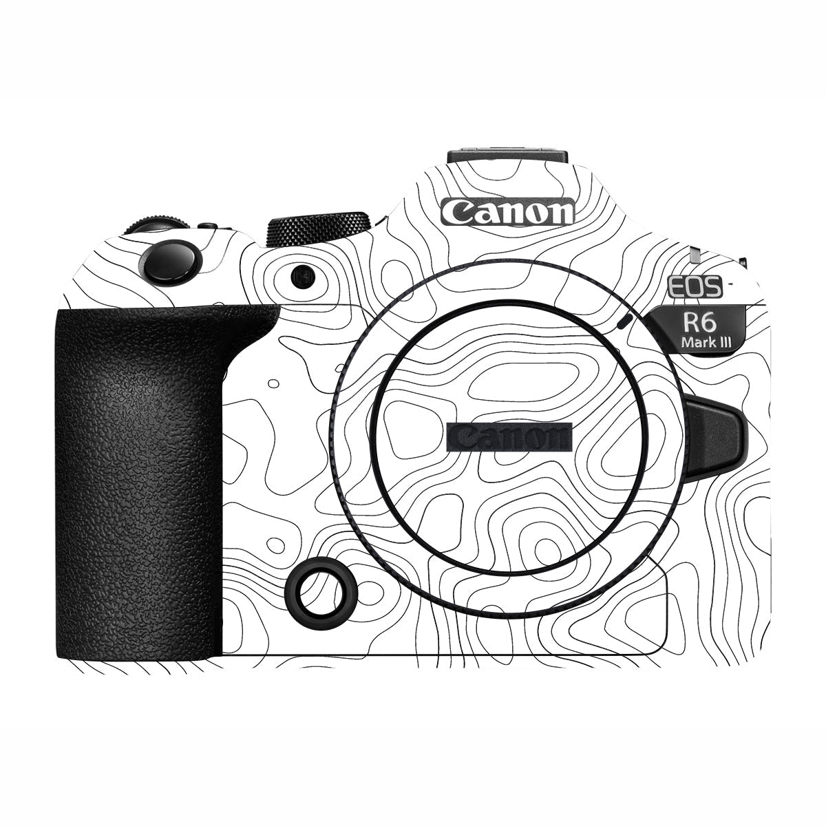 White Contour Design Canon R6 Mark III Camera Skin
