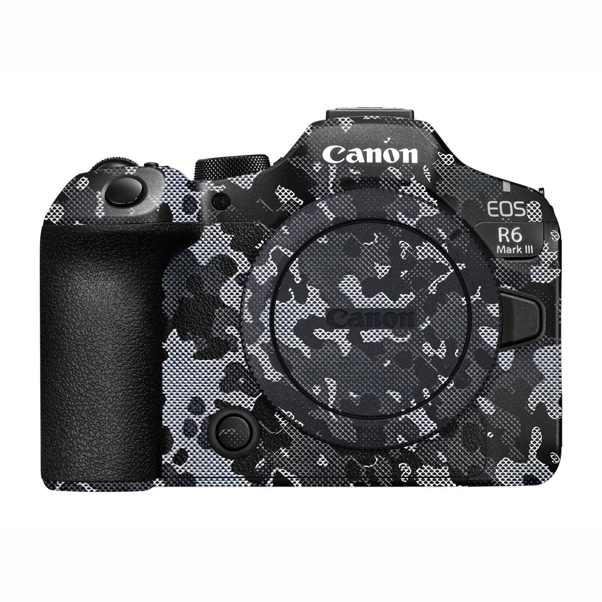 Stealth Grey Camo Canon R6 Mark III Camera Skin