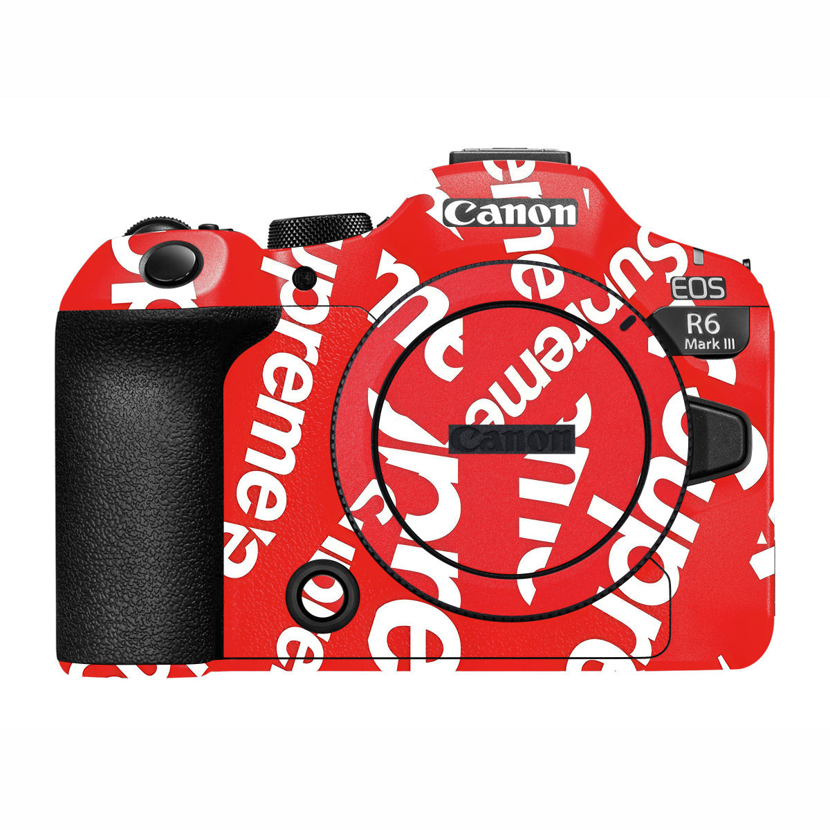 Supreme Red Canon R6 Mark III Camera Skin