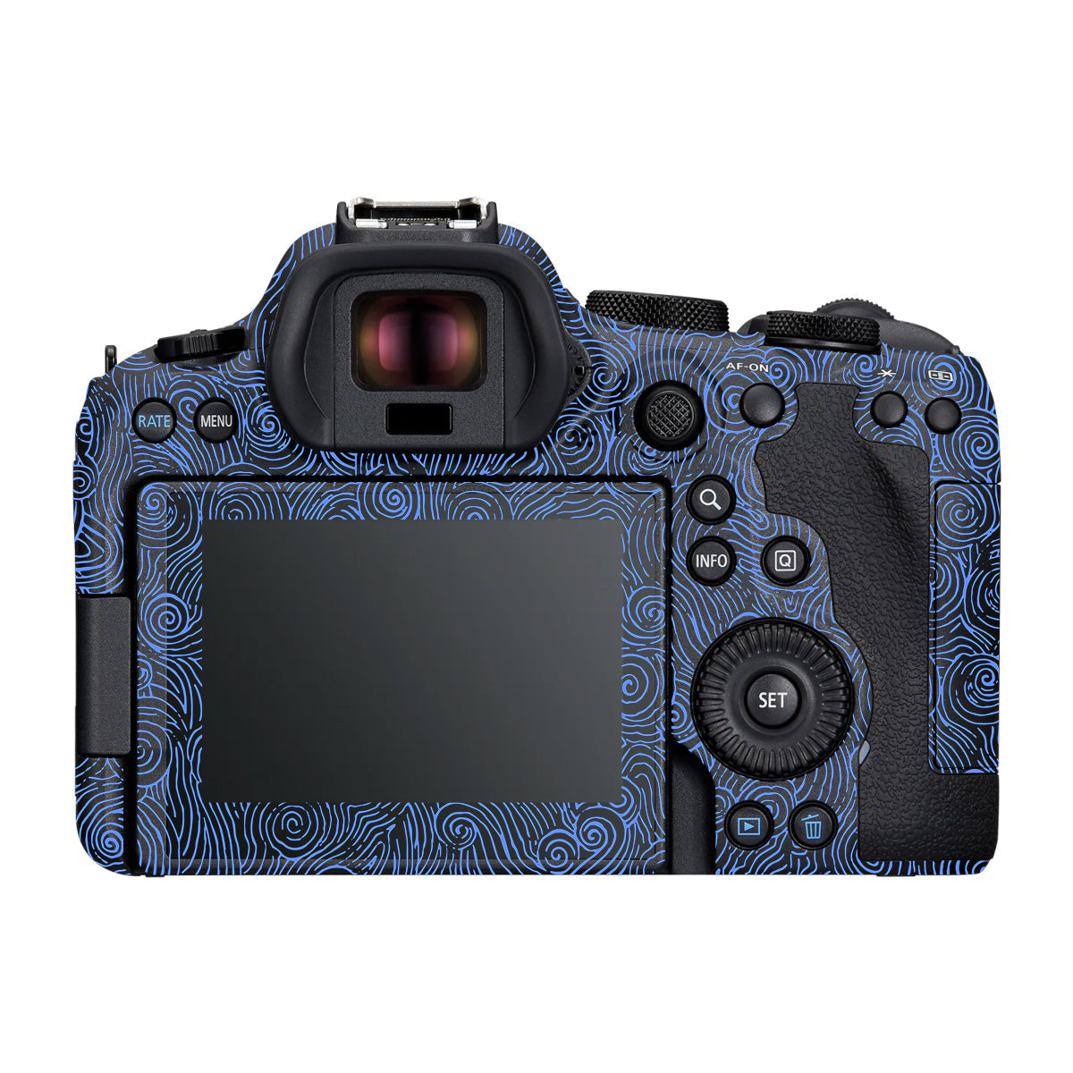 Blue Spirals Canon R6 Mark III Camera Skin