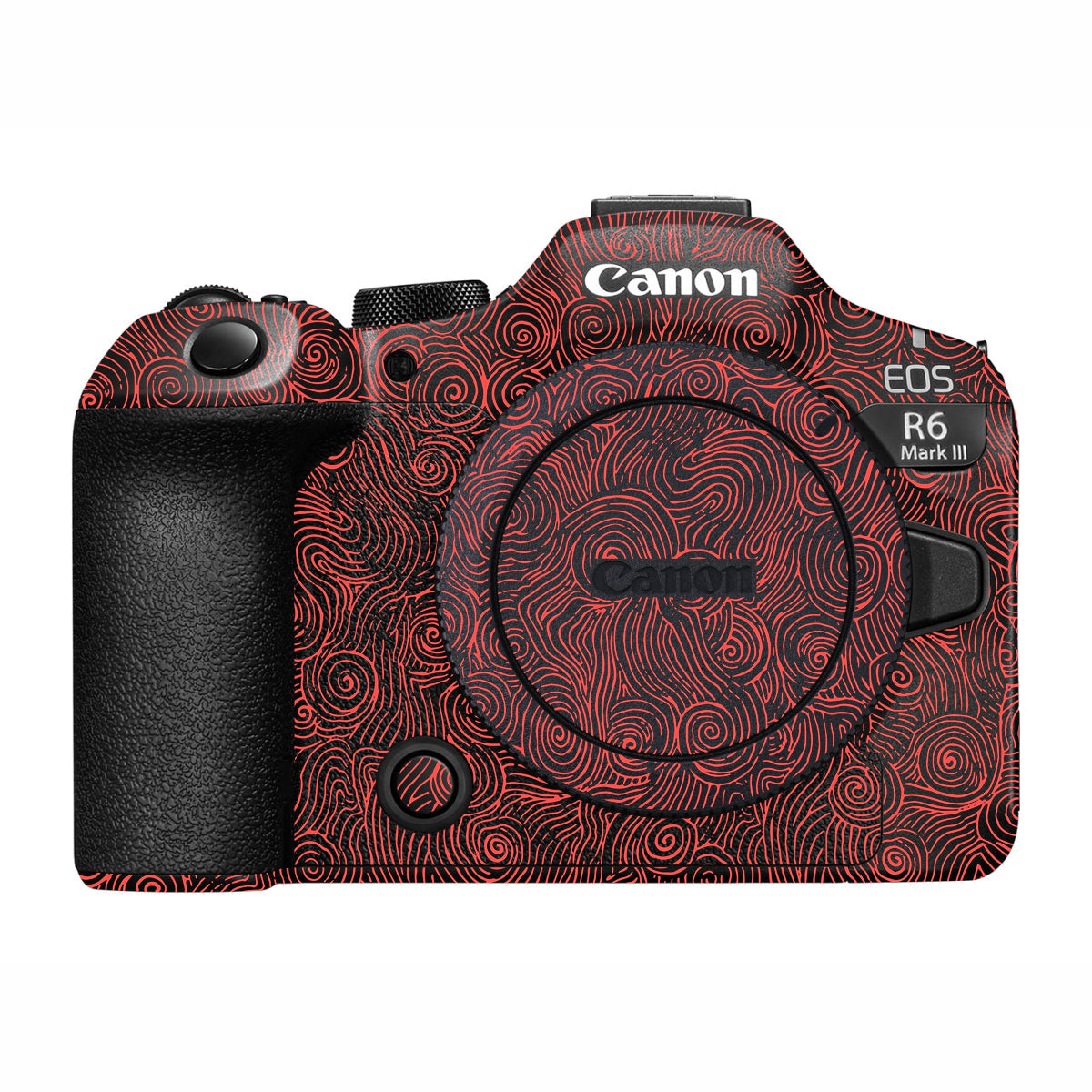 Red Spirals Canon R6 Mark III Camera Skin