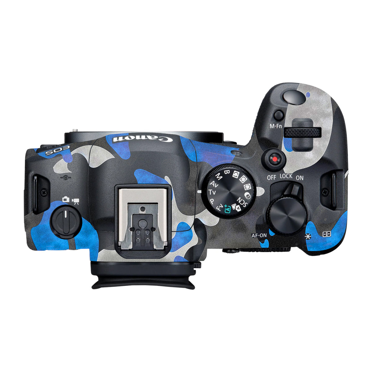 Blue Grey Camo Canon R6 Mark III Camera Skin