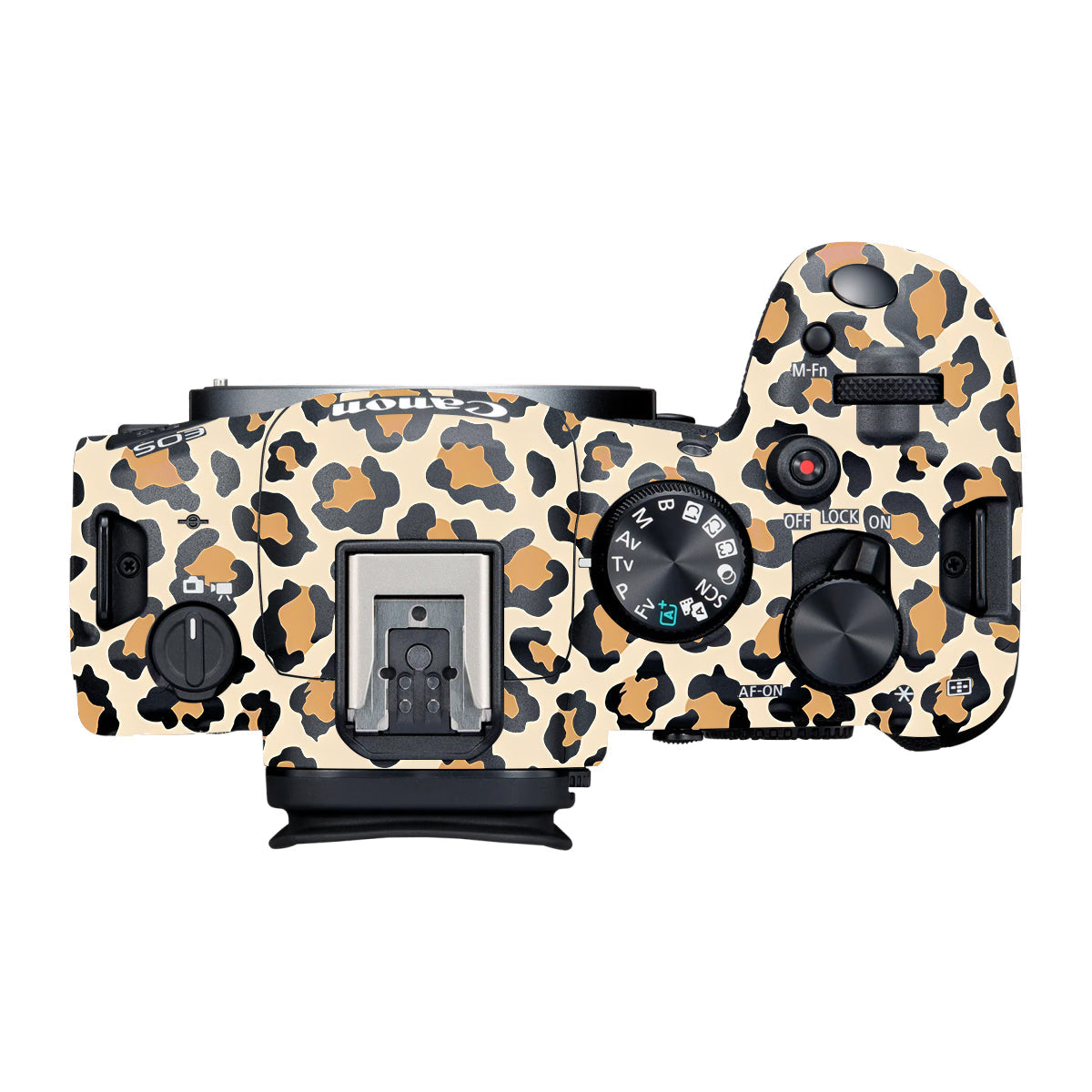 Sandy Leopard Spots Canon R6 Mark III Camera Skin