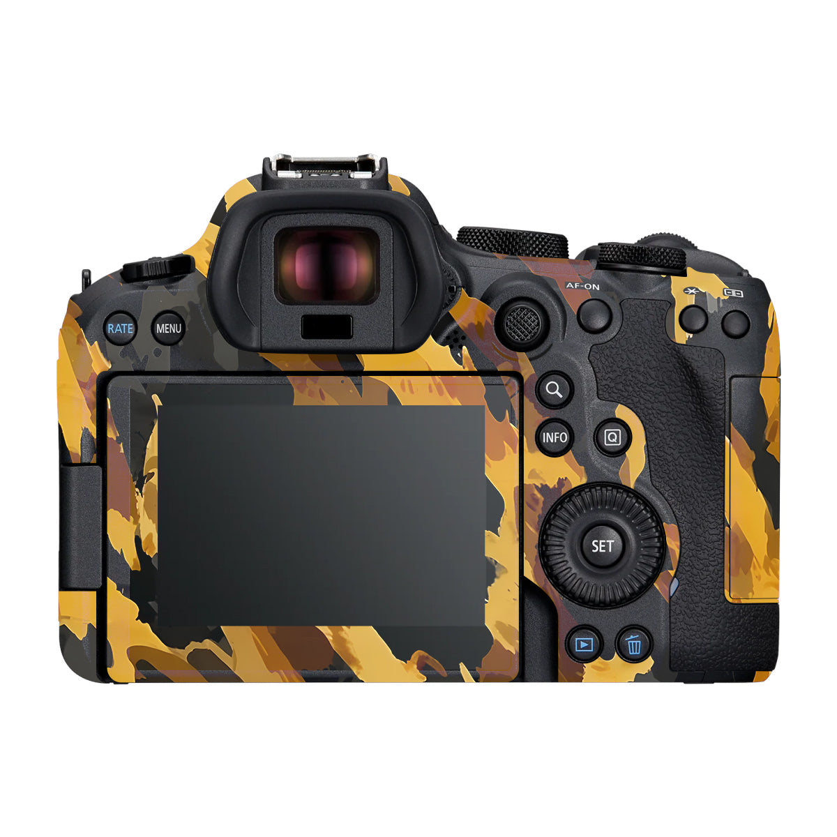 Camo Tiger Blend Canon R6 Mark III Camera Skin
