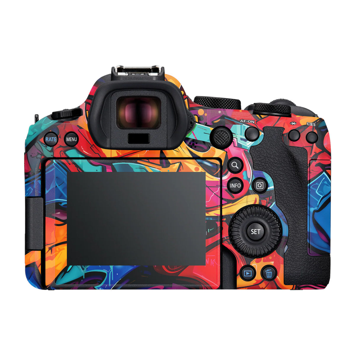 Urban Graffiti Explosion Canon R6 Mark III Camera Skin