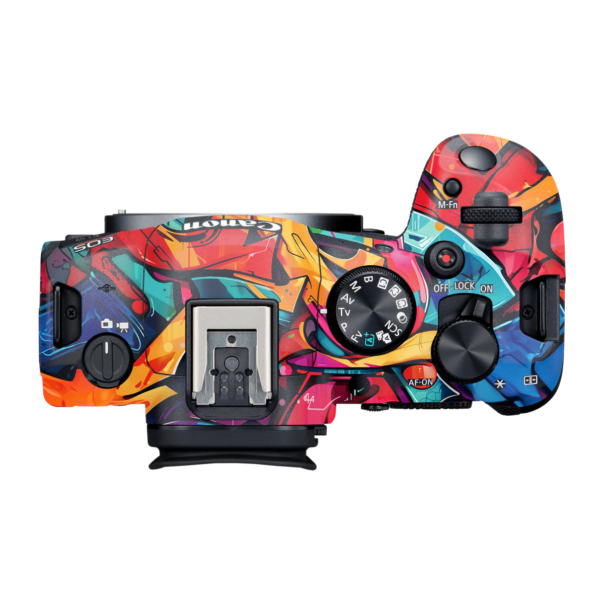 Urban Graffiti Explosion Canon R6 Mark III Camera Skin