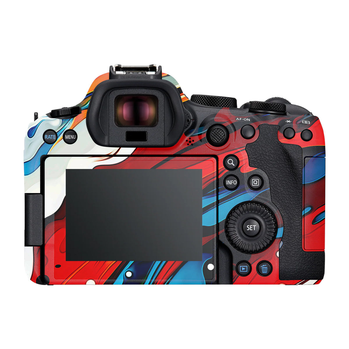 Fire & Ice Flow Canon R6 Mark III Camera Skin