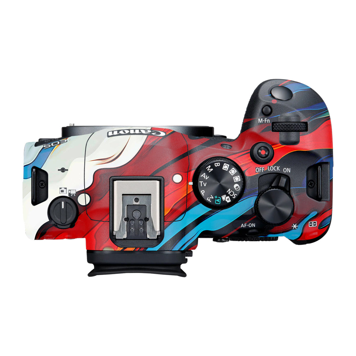 Fire & Ice Flow Canon R6 Mark III Camera Skin