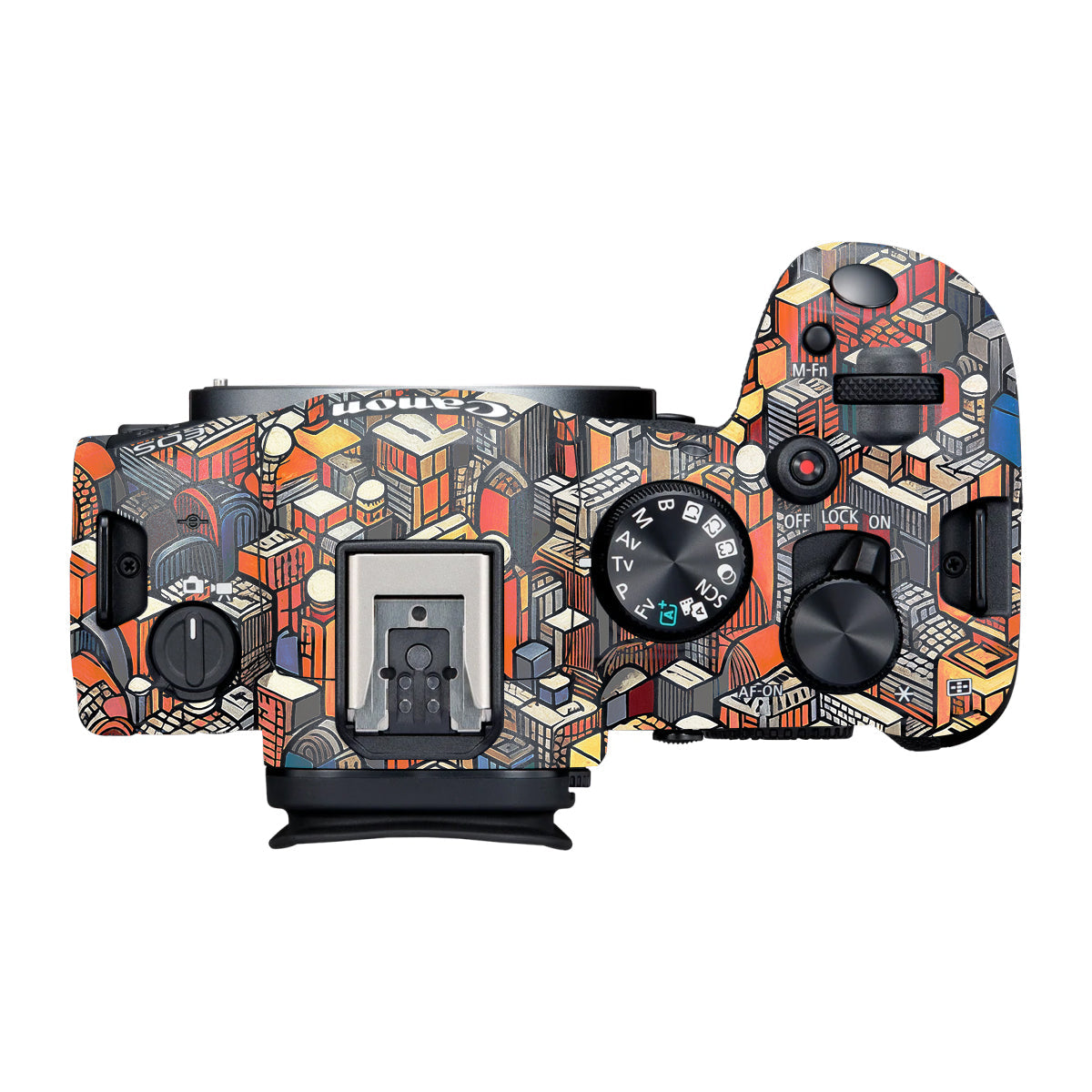 Isometric Cityscape Canon R6 Mark III Camera Skin
