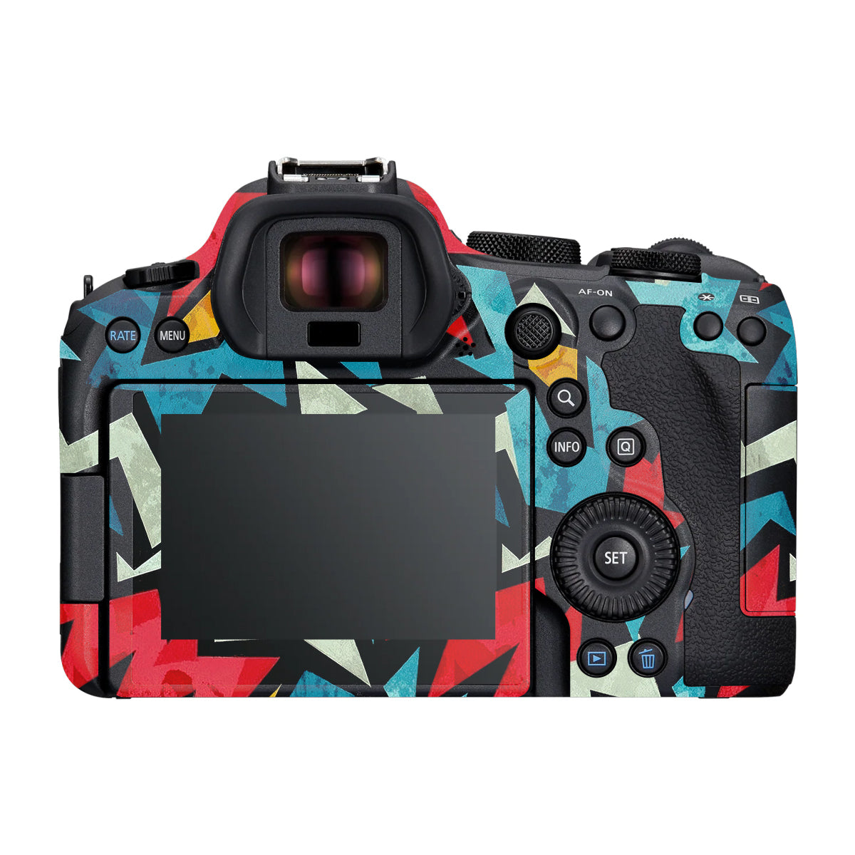Pop Art Lightning Canon R6 Mark III Camera Skin