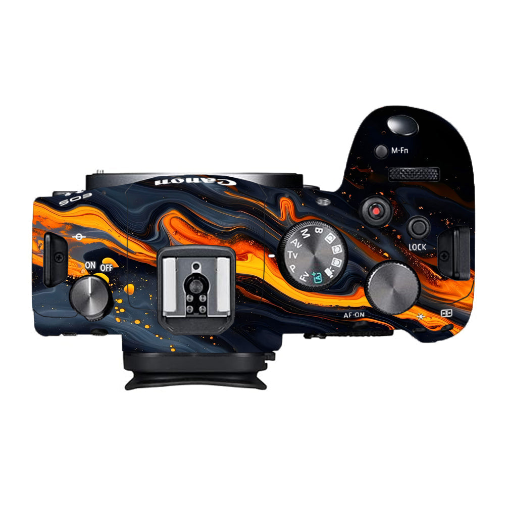 Lava Marble Canon EOS R6 Mark I Camera Skins