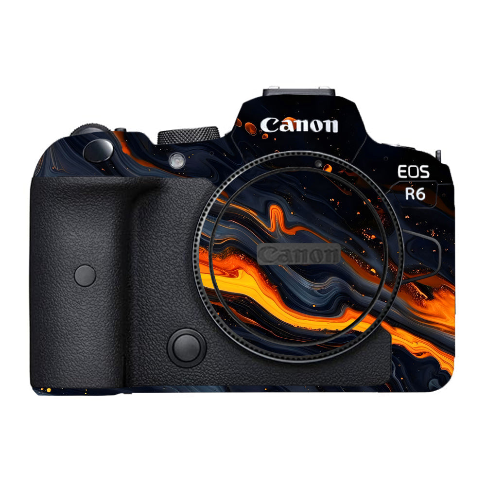 Lava Marble Canon EOS R6 Mark I Camera Skins