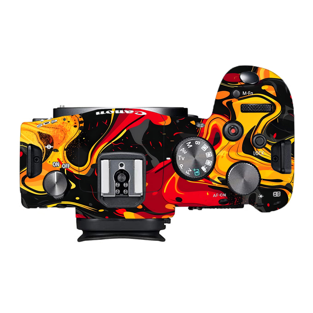 Lava Burst Canon EOS R6 Mark I Camera Skins