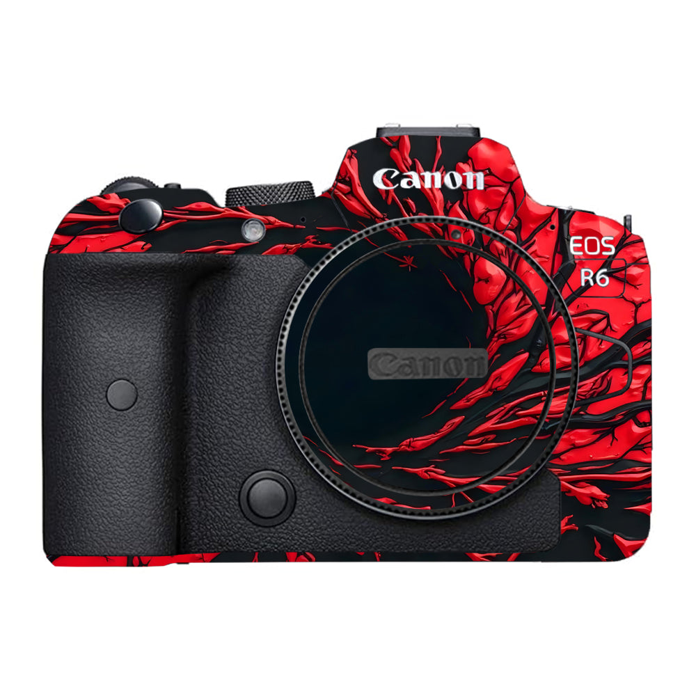 Venom Red Canon EOS R6 Mark I Camera Skins