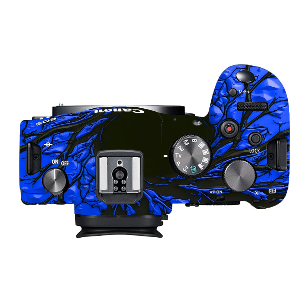 Venom Blue Canon EOS R6 Mark I Camera Skins