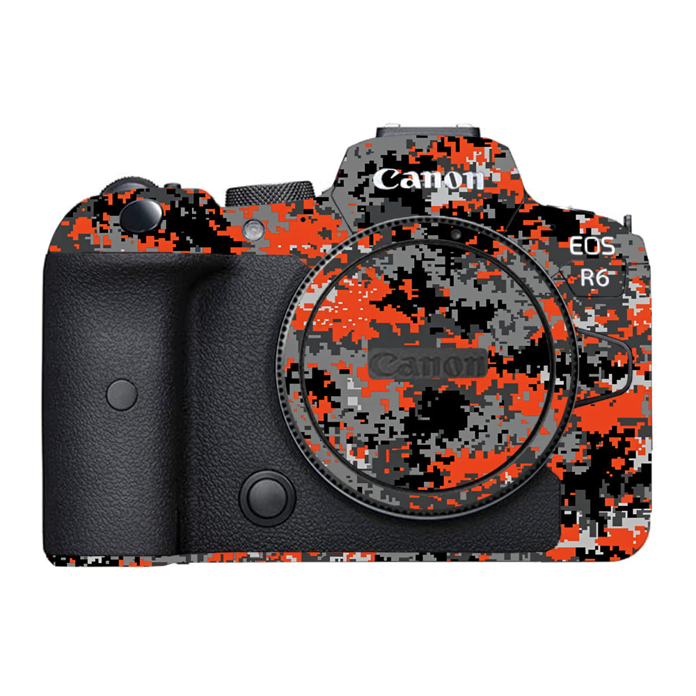 Inferno Pixel Canon EOS R6 Mark I Camera Skins