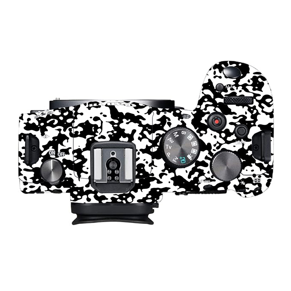 Snow Camo Canon EOS R6 Mark I Camera Skins