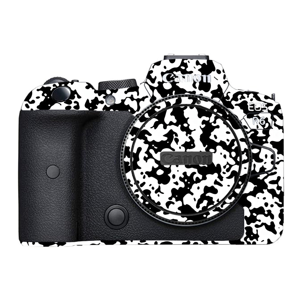 Snow Camo Canon EOS R6 Mark I Camera Skins