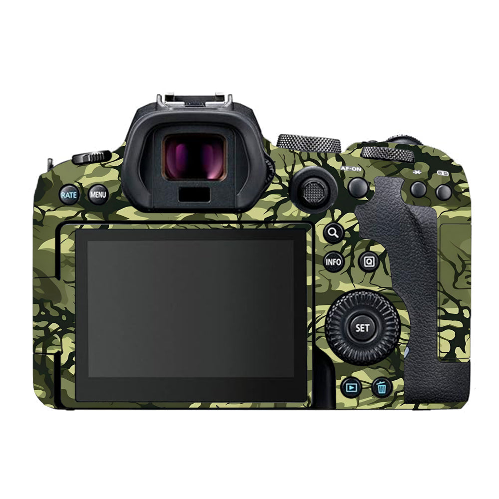 Green Tangled Vines Canon EOS R6 Mark I Camera Skins