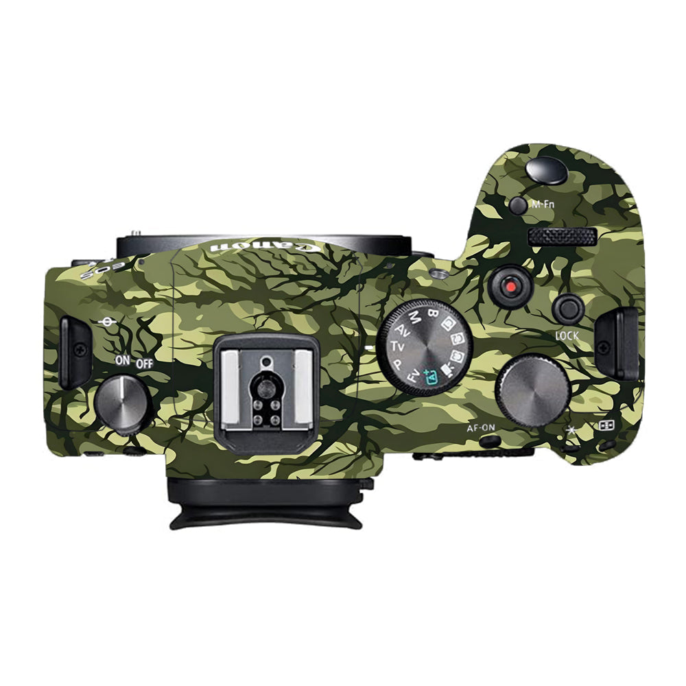 Green Tangled Vines Canon EOS R6 Mark I Camera Skins