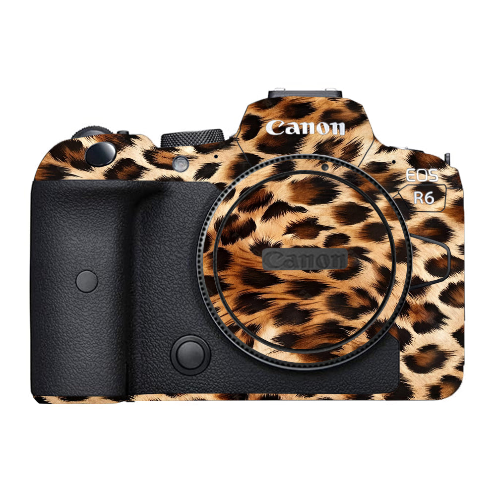 Classic Leopard Spots Canon EOS R6 Mark I Camera Skins