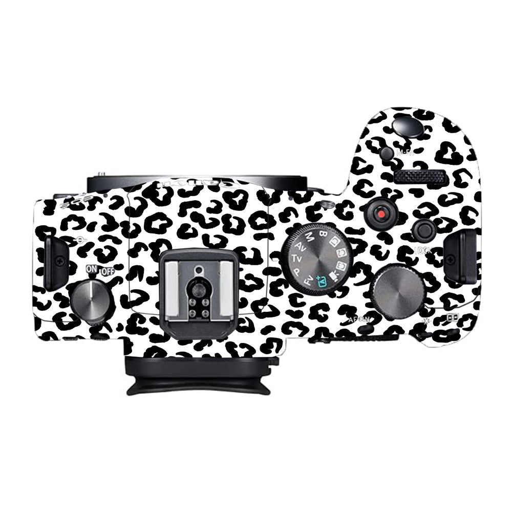 White Leopard Canon EOS R6 Mark I Camera Skins