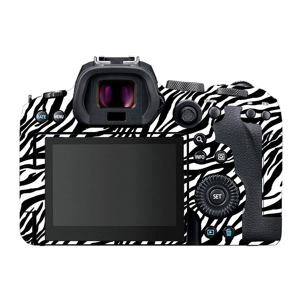 Classic Zebra Stripes Canon EOS R6 Mark I Camera Skins