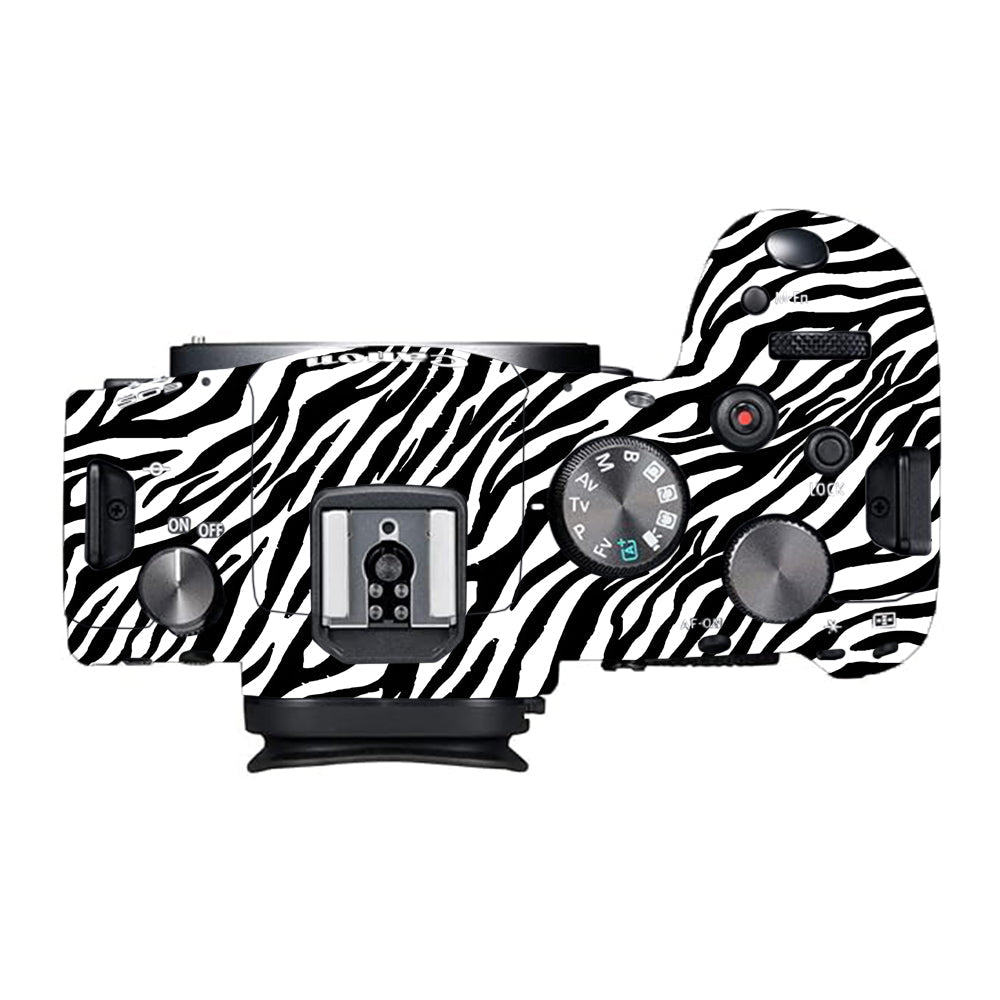 Classic Zebra Stripes Canon EOS R6 Mark I Camera Skins