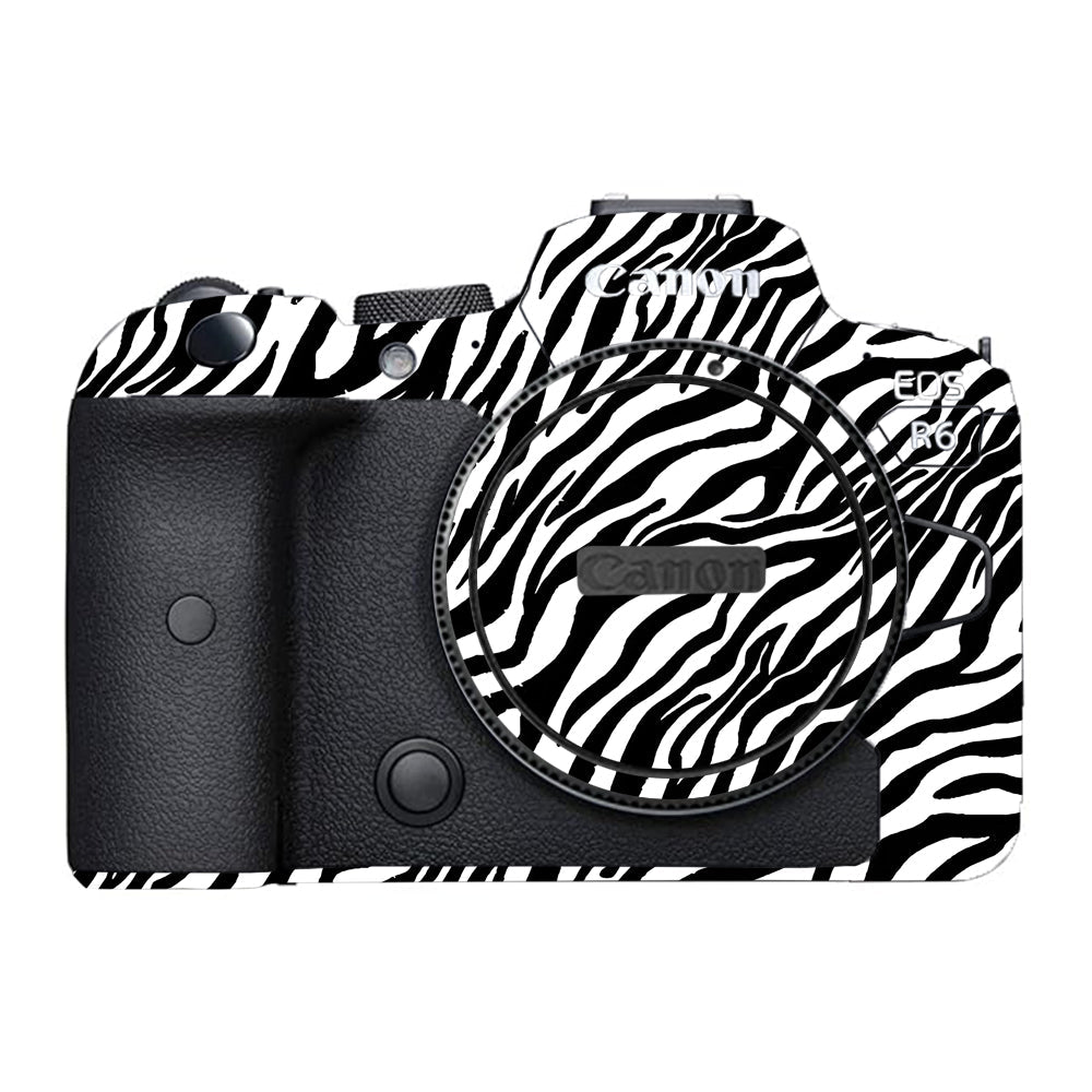Classic Zebra Stripes Canon EOS R6 Mark I Camera Skins