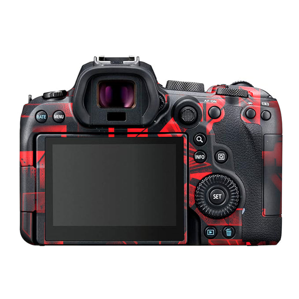 Cyber Maze Circuit Canon EOS R6 Mark I Camera Skin