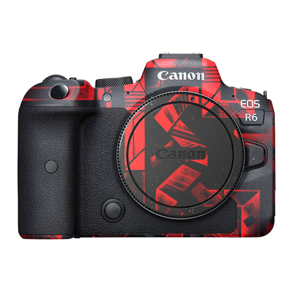 Cyber Maze Circuit Canon EOS R6 Mark I Camera Skin